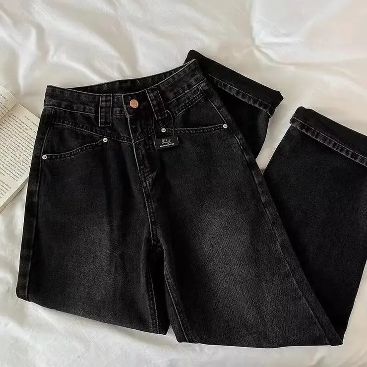 Women's Petite Loose-fit Wide-leg Trouser