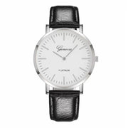men's leisure belt quartz luminous watch