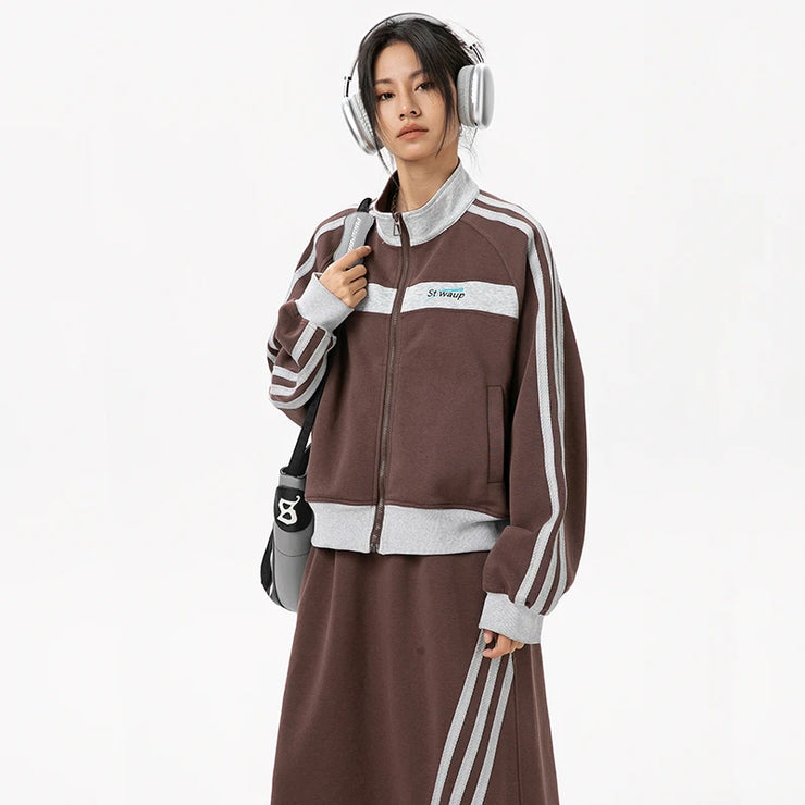 Women Luxury Long Sleeve Crop Top jacket