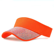 Women's Diamond Inlaid Hollow Hat