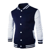 Slim Fit College Varsity Jacket for Men