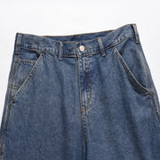 FOG DRIFT SUMMER SIMPLE  CASUAL LOOSE ZIPPER SOLID SHORT