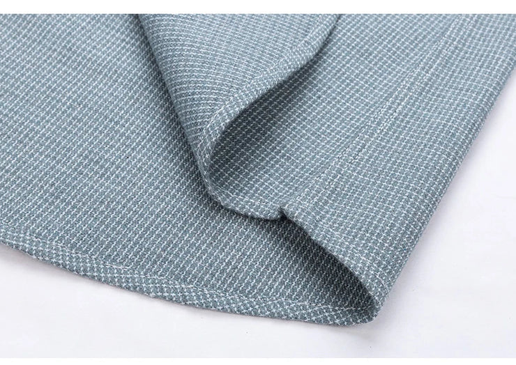 Luxury high-quality cotton houndstooth full shirts