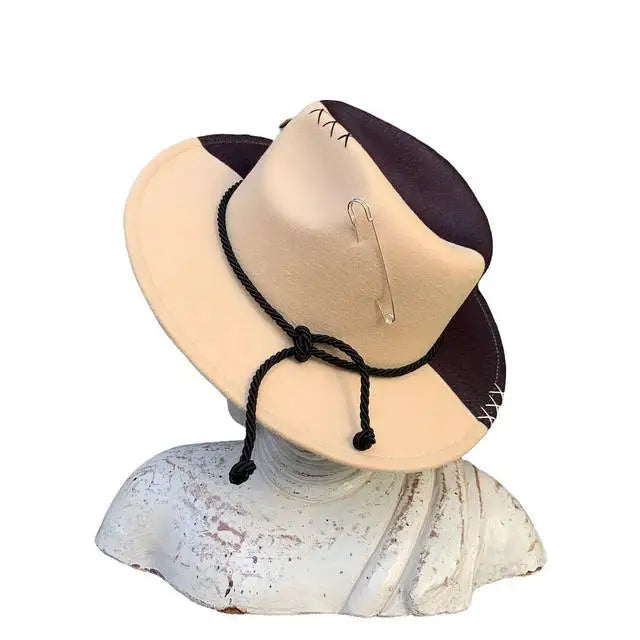 Hand sewn Fedoras adjustable unisex hat
