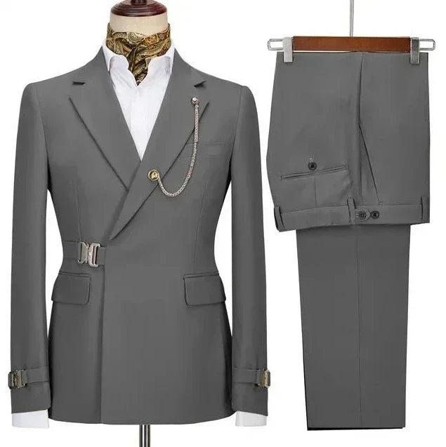 Luxury Italian Designer Classic suit