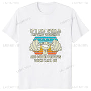 WEIGHTS WITH QUOTE  DESIGNED PRINTED T-SHIRT