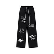 American street hip-hop jazz graffiti hanging denim