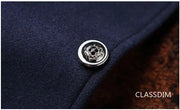 Men Woollen Trench Cashmere Jackets