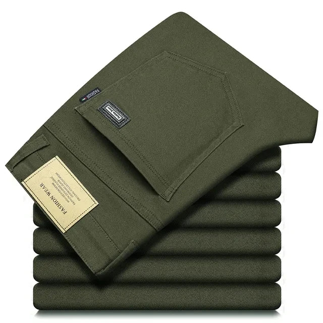 Casual Classic Straight Fit Soft Trouser