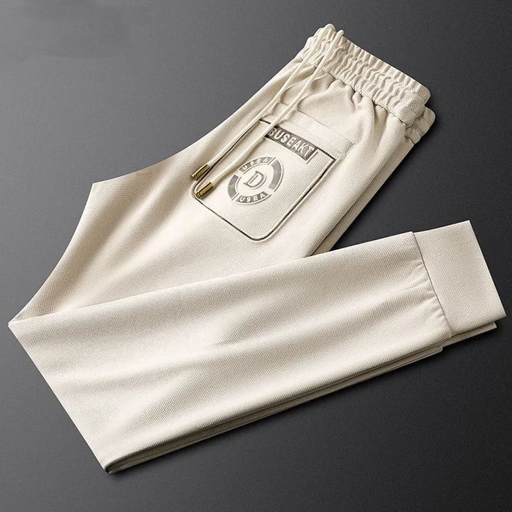 Luxury Embroidery cool silk smooth breathable Track
