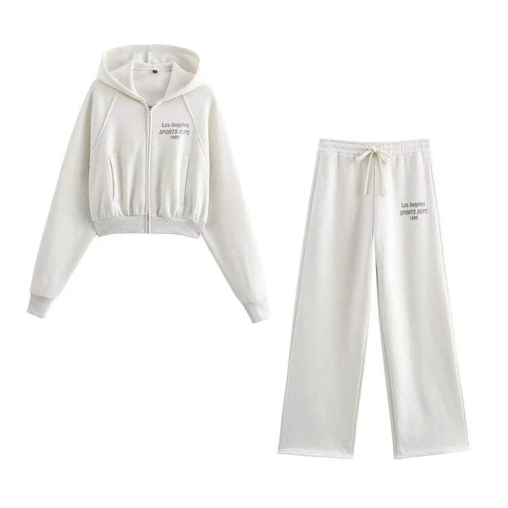 American casual sport wear set