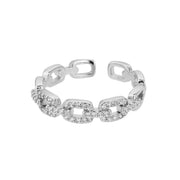 Luxury Double Bead Ball Ring  by DARK