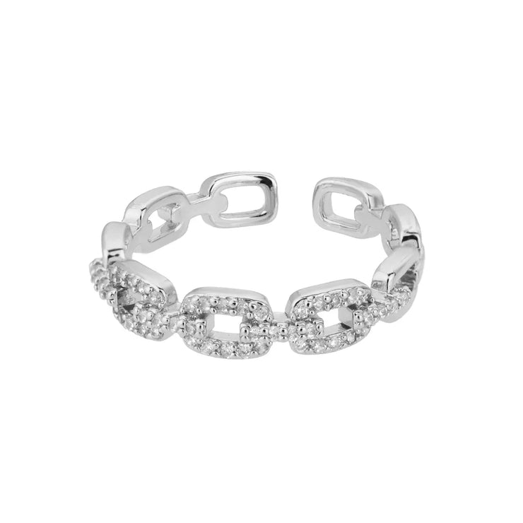 Luxury Double Bead Ball Ring  by DARK