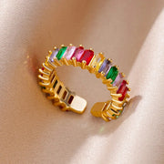 Luxury Cubic Zircon Rings for Women