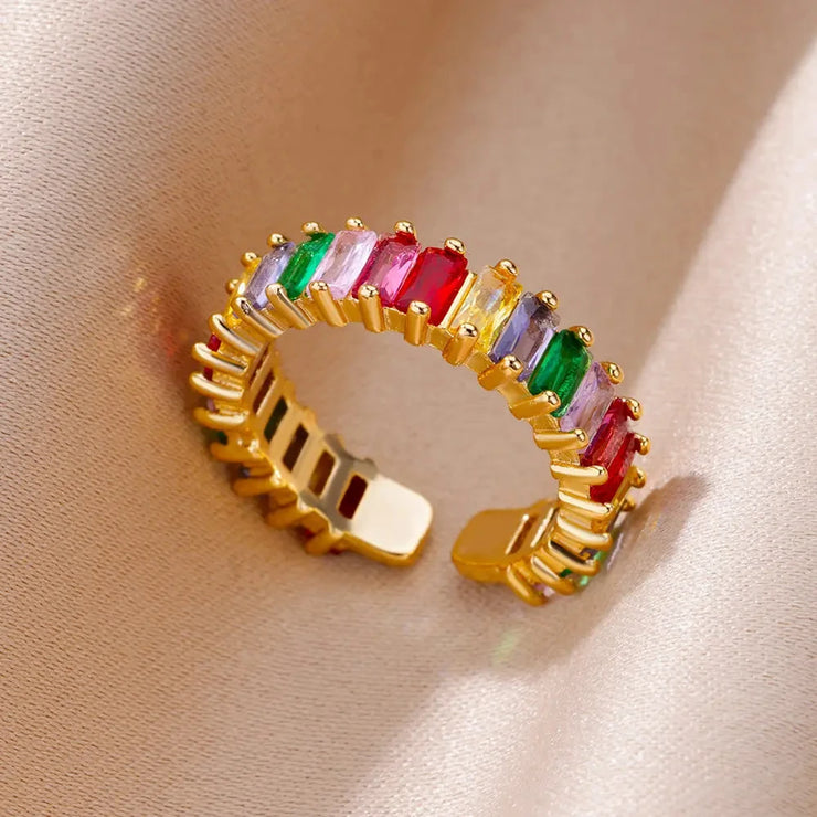Luxury Cubic Zircon Rings for Women