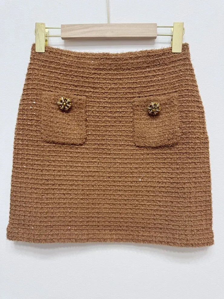 Luxury Knitting Cardigans Set
