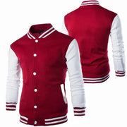 Slim Fit College Varsity Jacket for Men