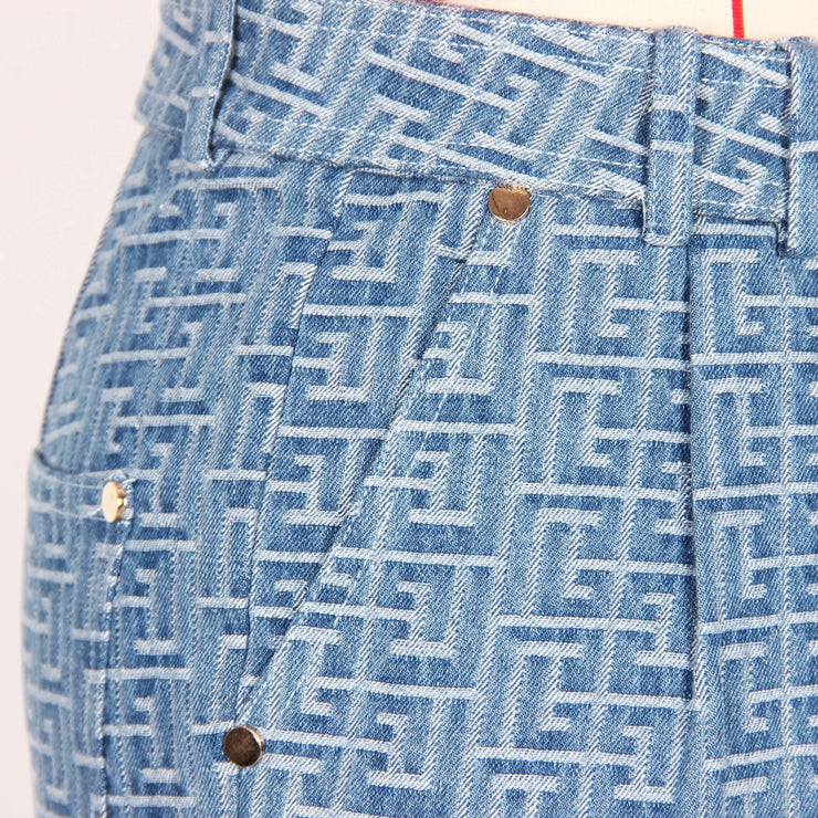 Designer High-Quality Labyrinth Denim
