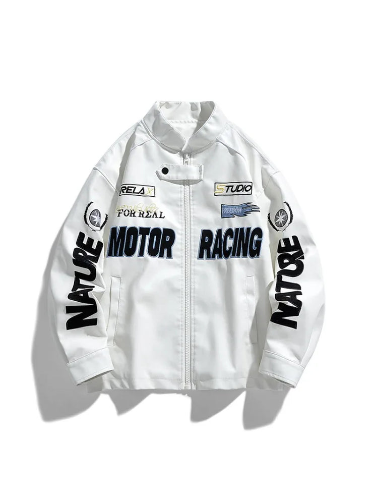 NEW PU LEATHER  MOTORCYCLE  JACKET FOR MENS