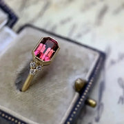 Luxury Bright Zirconia Delicate Gold Color Ring