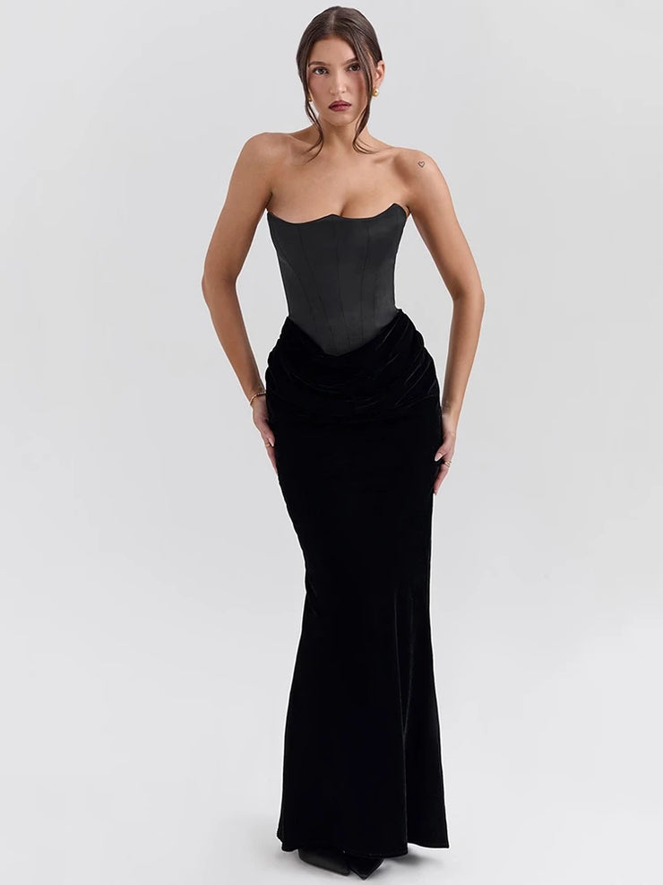 Women's Elegant Sleeveless Backless Bodycon Party Dress