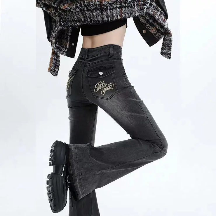 American High Street Spicy Girls Low Waist Jeans