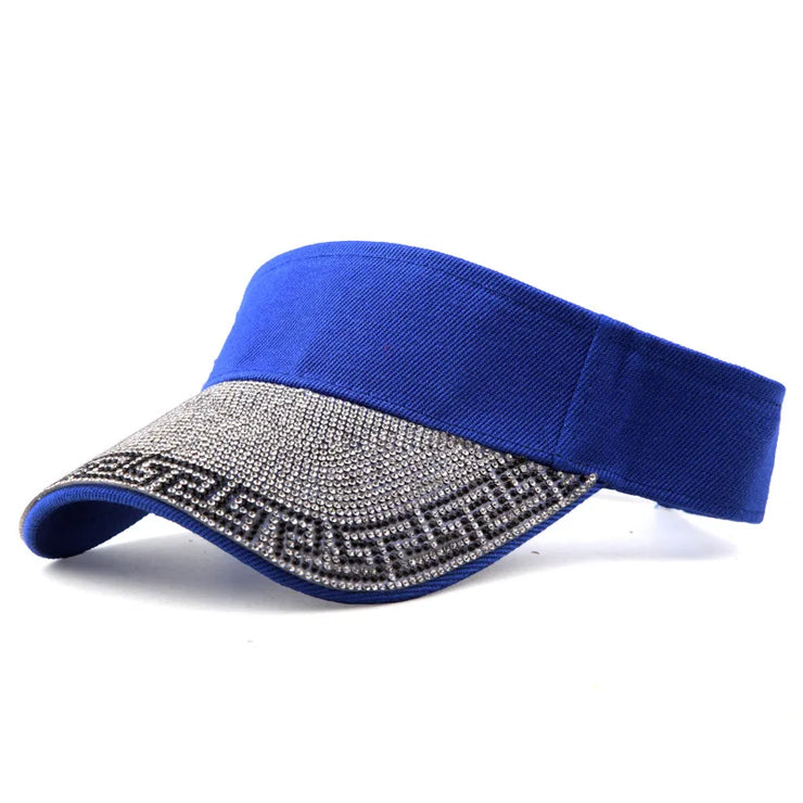 Women's Diamond Inlaid Hollow Hat
