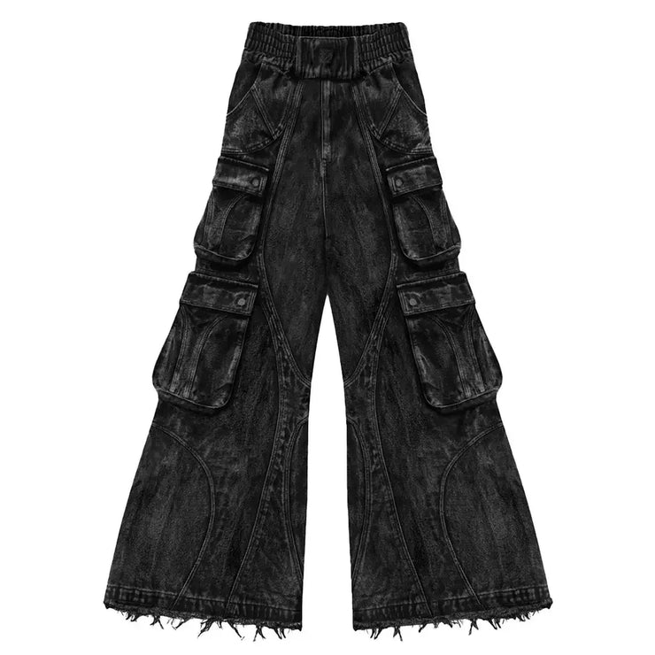 American Vintage Gothic  Washed Multi-Pocket Denim