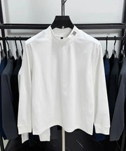 Luxury O-Neck Exquisite Embroidered Long Sleeve British styled