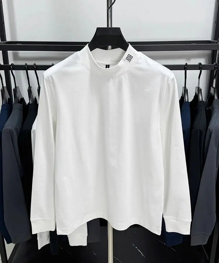 Luxury O-Neck Exquisite Embroidered Long Sleeve British styled