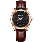 men's leisure belt quartz luminous watch