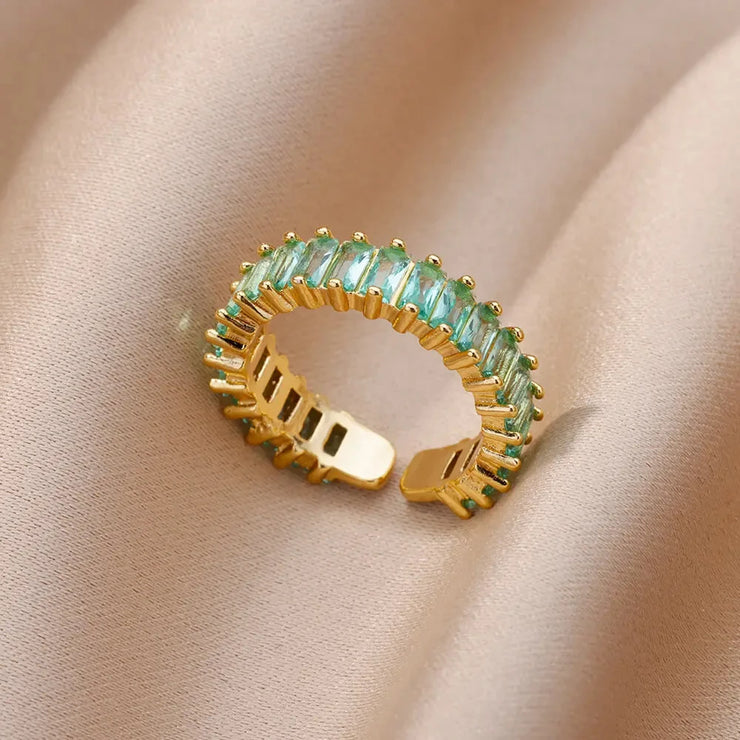 Luxury Cubic Zircon Rings for Women