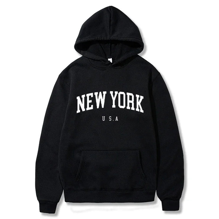 Men Women New York Printed Graphic Sweatshirt