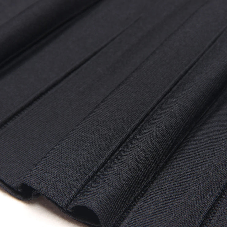 European High-Quality Knitted A-Line Slim Dress