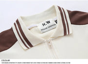 Men luxurious  Embroidery pullover sweatshirt