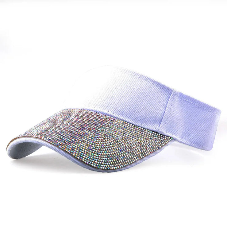 Women's Diamond Inlaid Hollow Hat