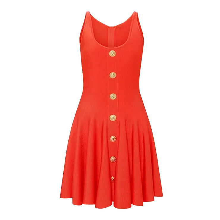 Cross Border Sleeveless Camisoles High Quality Knitted Skirt