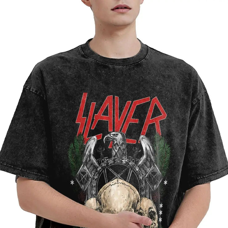 Washed Slayers Tour 91 Eagle T-Shirt