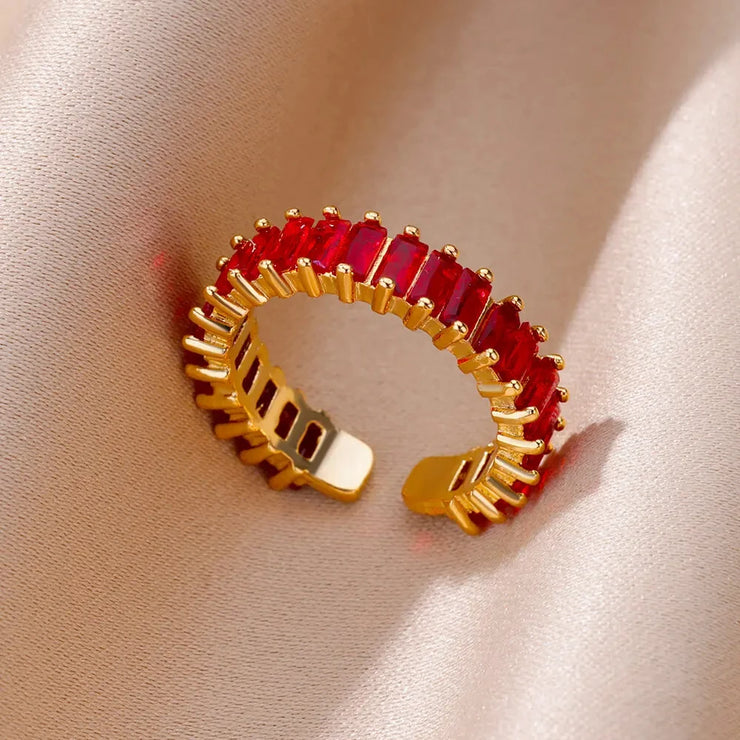 Luxury Cubic Zircon Rings for Women
