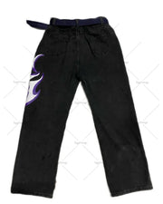 Street Hip-hop Personalized Versatile Multi-pocket Jeans