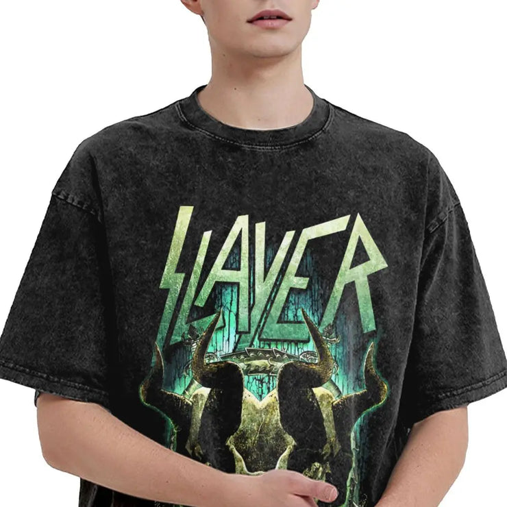 Washed Slayers Tour 91 Eagle T-Shirt