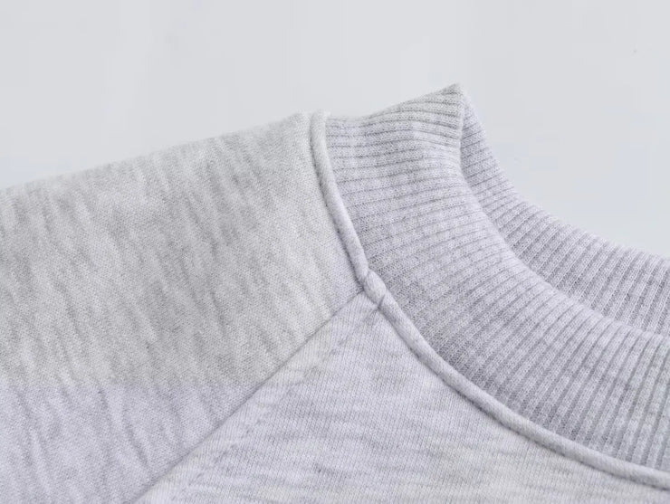 Printed Long Sleeve Sweatshirt / jogger