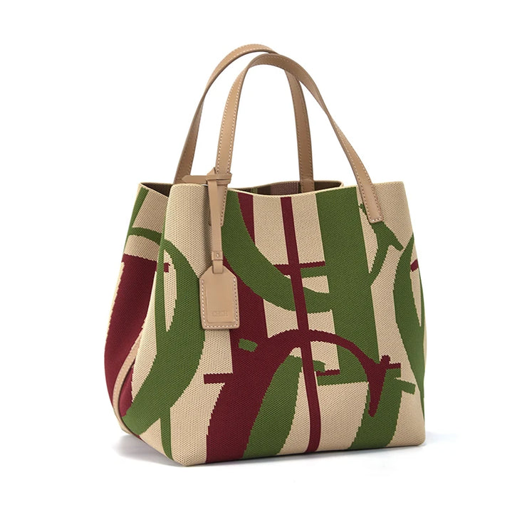 Luxury mixed color Handbag