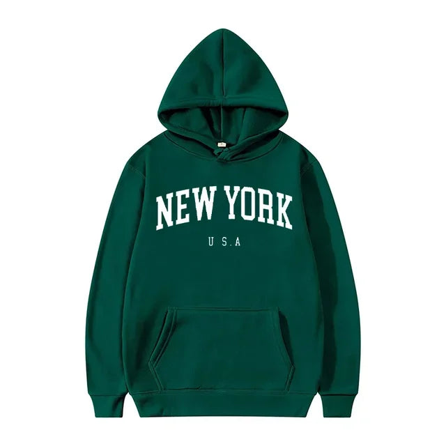 Men Women New York Printed Graphic Sweatshirt