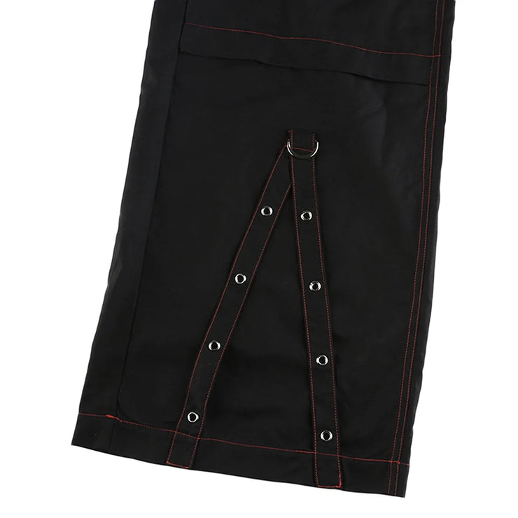 Dark Academia Aesthetic High Waist Baggy Trouser