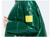 Women Bright Parka Warm Jacket