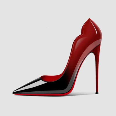 LARGE SEXY LEAPORD PATTERN WOMEN HEELS