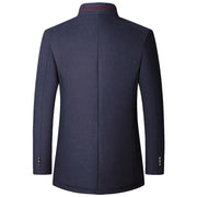 Men Woollen Trench Cashmere Jackets