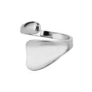 Luxury Double Bead Ball Ring  by DARK