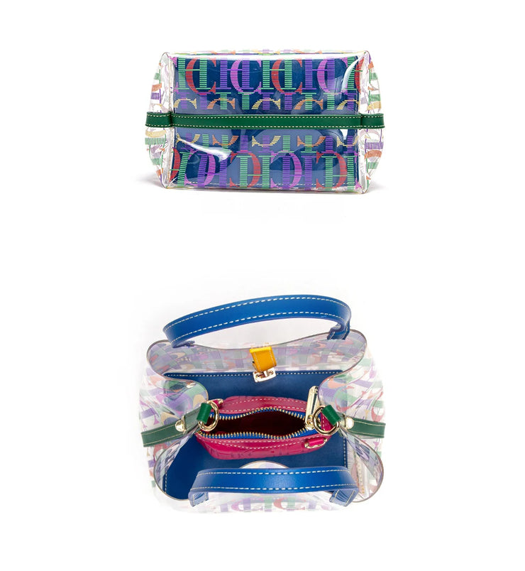 Women's Vintage Classic Transparent Handbag